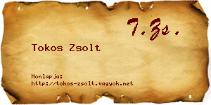 Tokos Zsolt névjegykártya